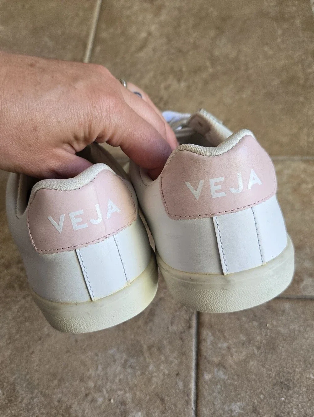 VEJA Sneaker white/petale Size 7 Women’s Shoes